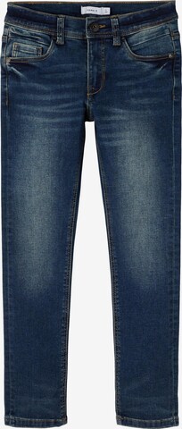 NAME IT Regular Jeans 'Silas' in Blauw: voorkant