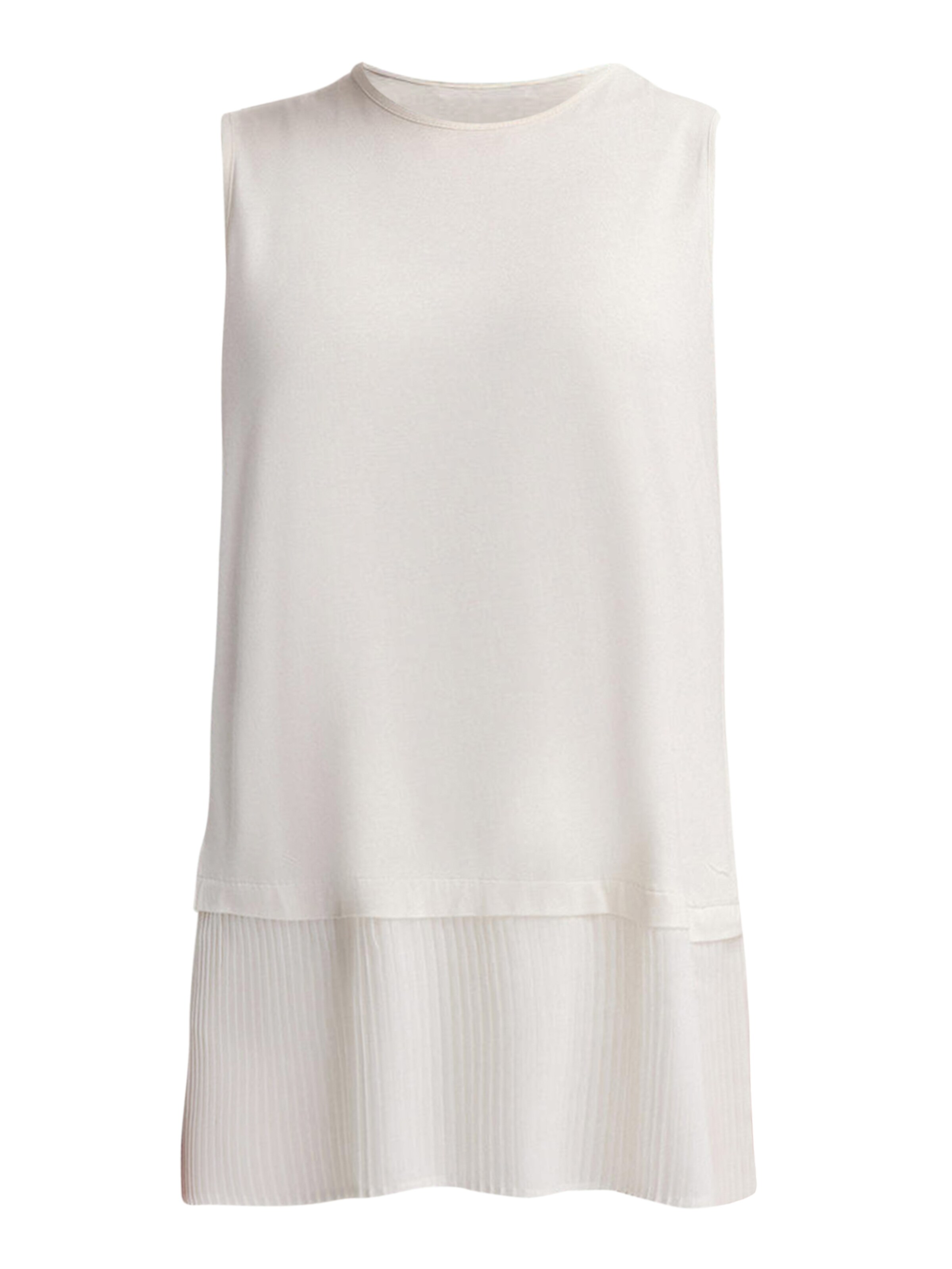 Touche Prive Top in Wit: voorkant