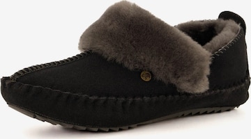 Warmbat Slippers 'Barrine' in Grey: front