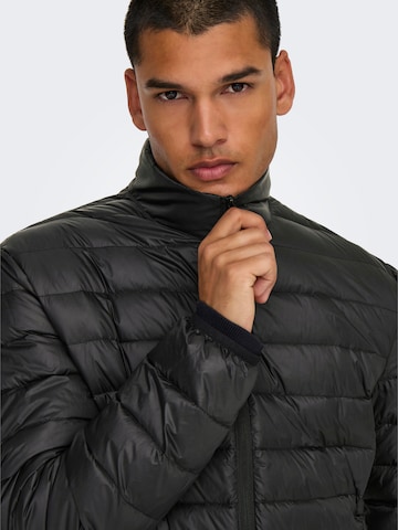 Giacca di mezza stagione 'ONSGAVIN' di Only & Sons in nero