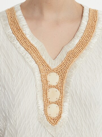 Robe 'Zaina' Ana Alcazar en blanc