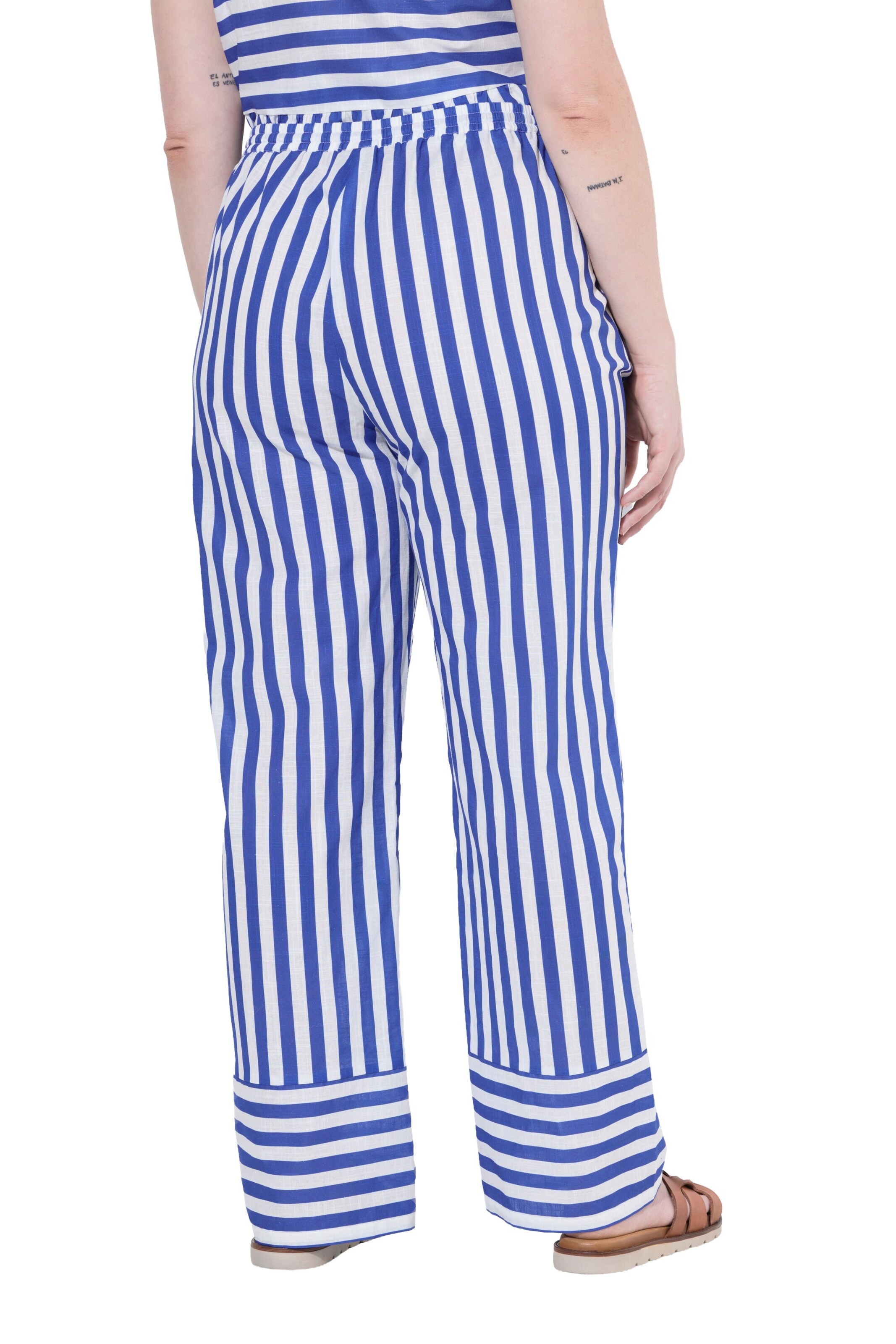 Ulla Popken Regular Pants in Blue