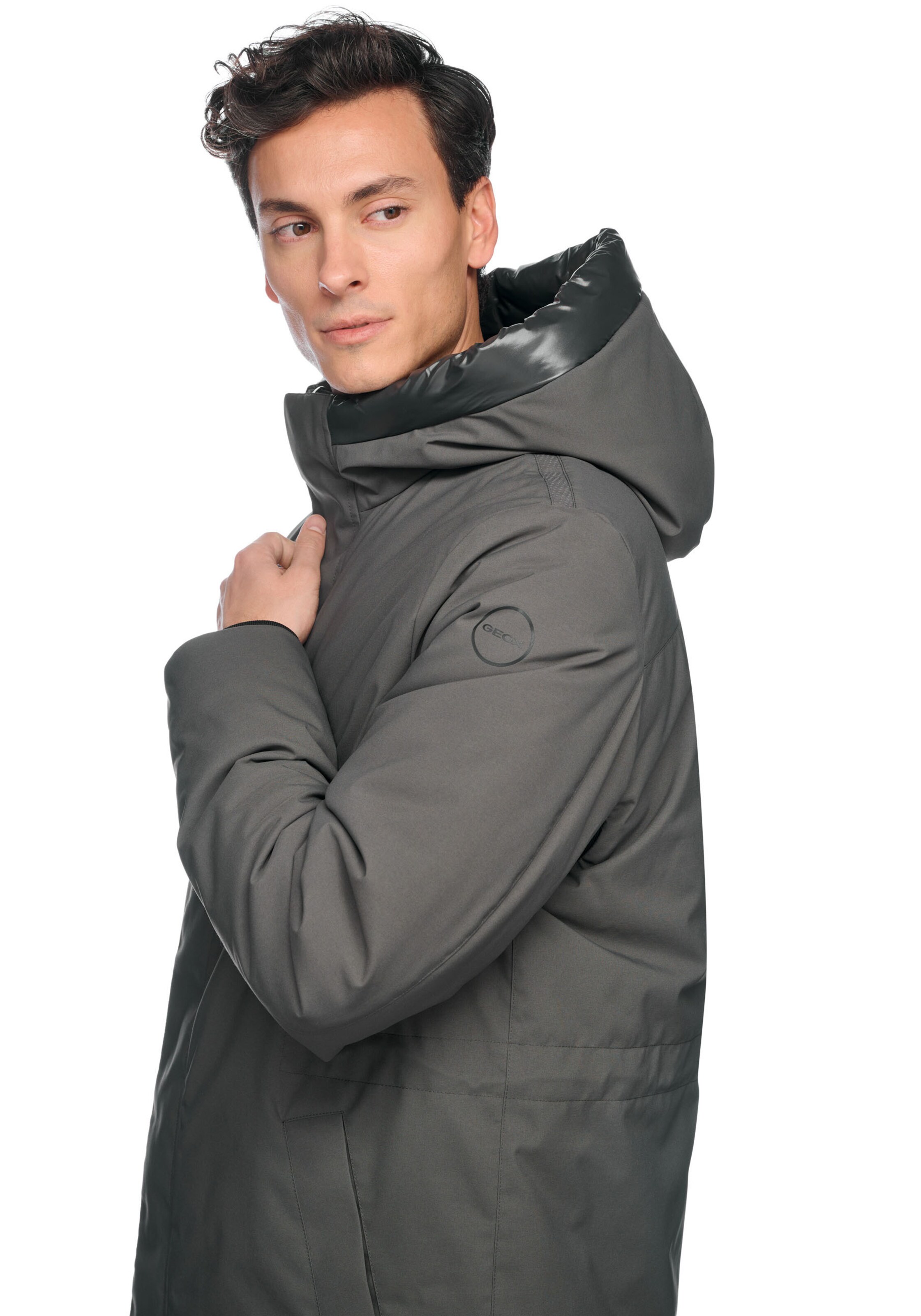 GEOX Winter Parka in Grey