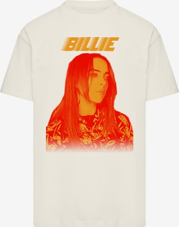 F4NT4STIC Shirt 'Billie Eilish' in Beige: voorkant