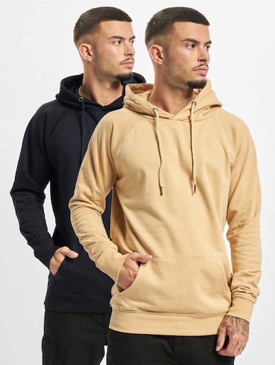 Denim Project Sweatshirt in Sand / Black, Item view