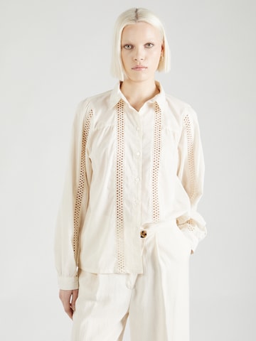 Lollys Laundry Blouse 'Siena' in Beige: front