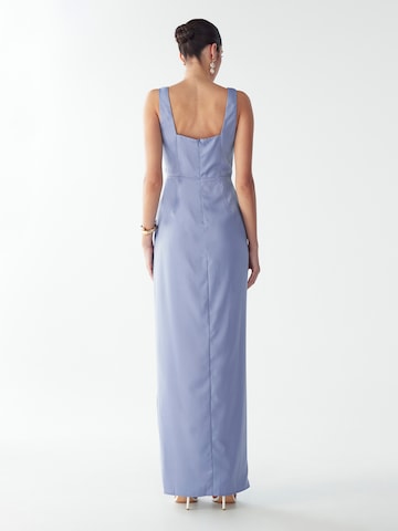 Robe 'Detroit' Willa en bleu : derrière
