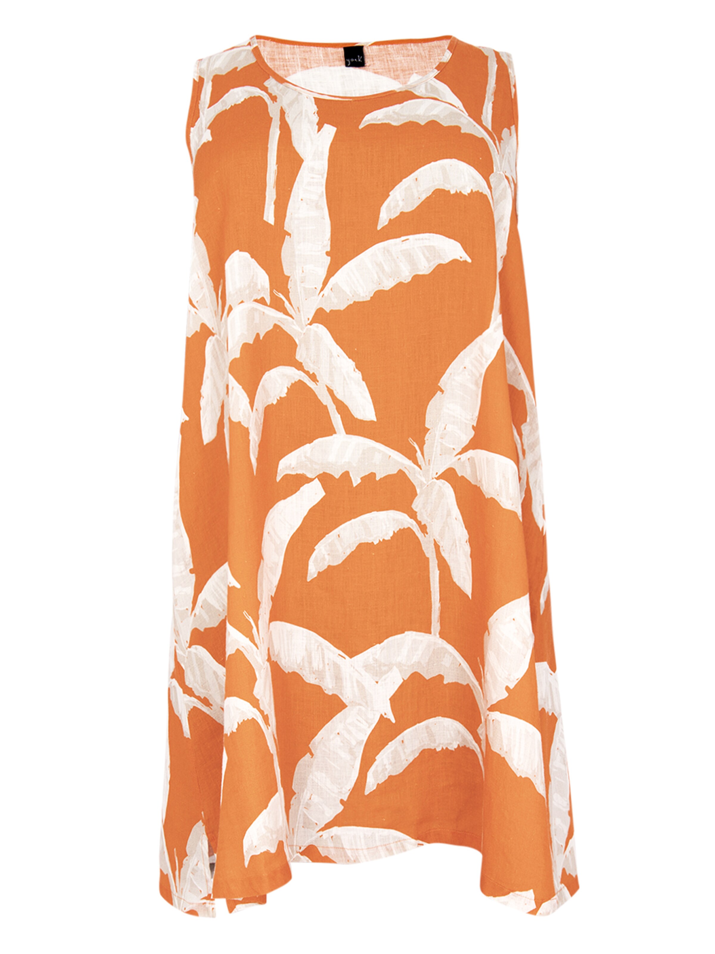 Robe YOEK en orange : devant