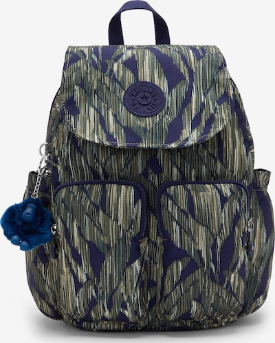 KIPLING Σακίδιο πλάτης 'City Pocket S' σε One Size σε σκούρο μπλε / χακί / offwhite, Άποψη προϊόντος