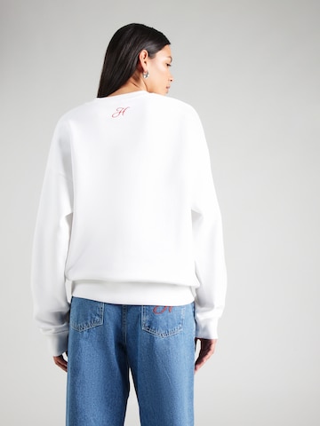About You x Romina Palm Sweatshirt in Wit