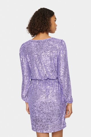 SAINT TROPEZ Jurk 'Xenira' in Lila