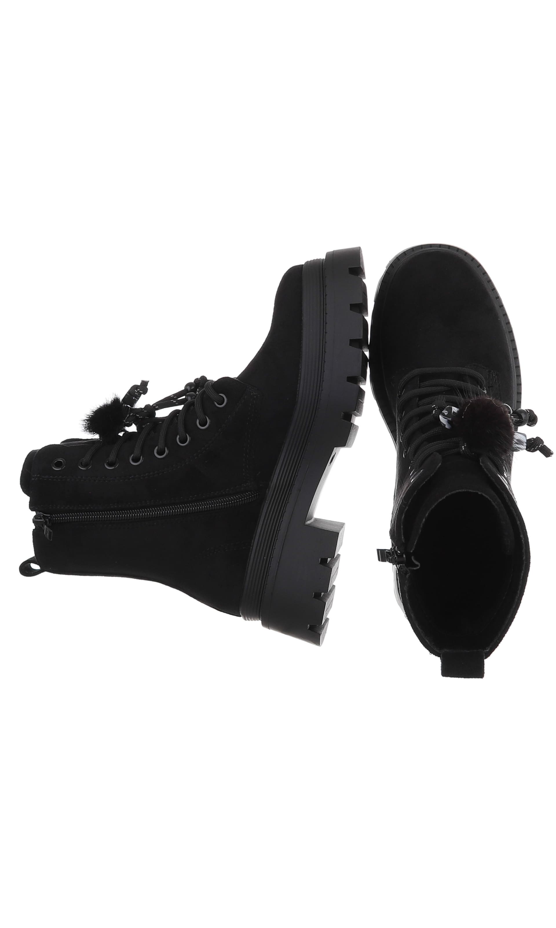 Ital-Design Stiefelette in Schwarz