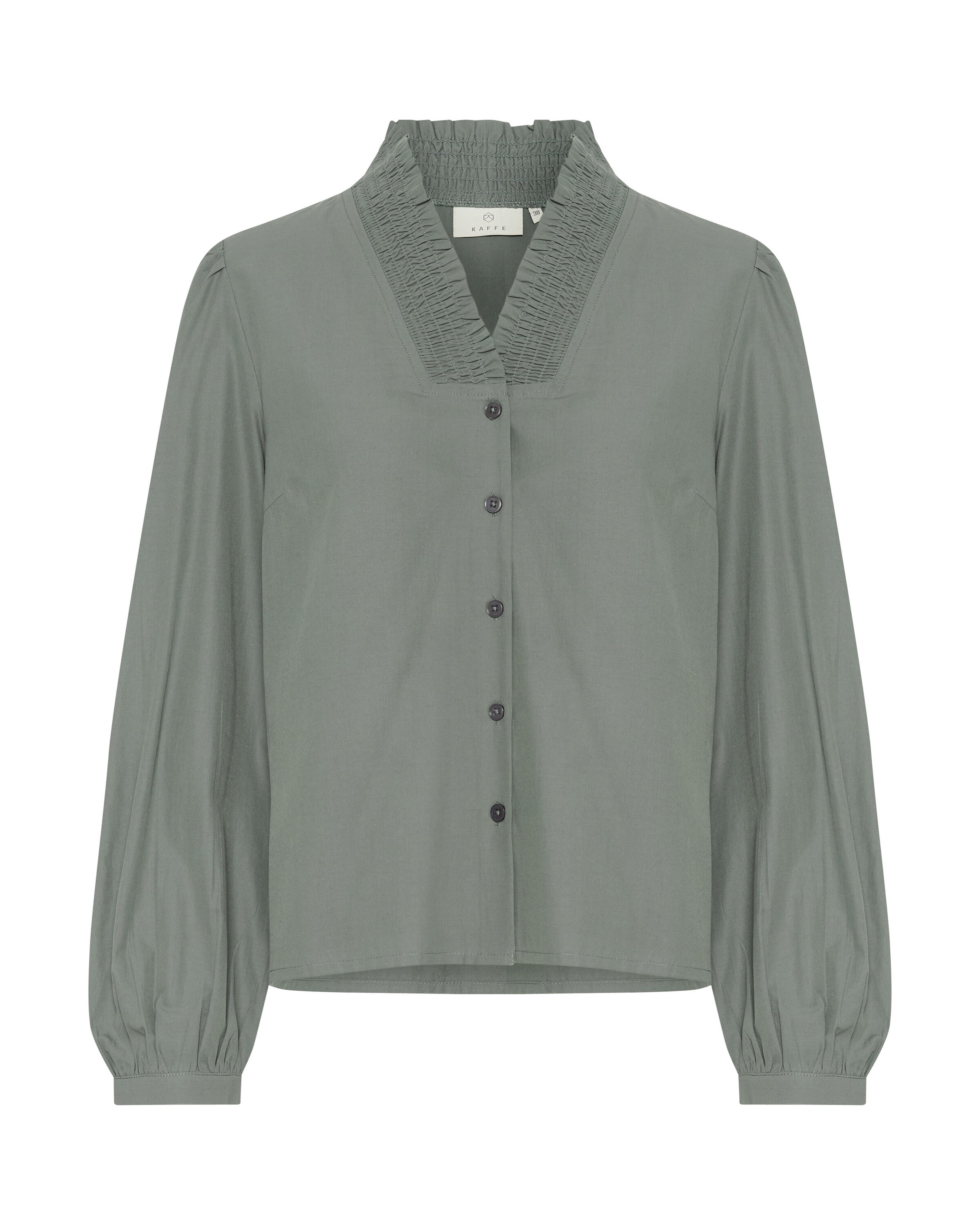 Kaffe Bluse 'KA Maia' in Grün: Vorderseite