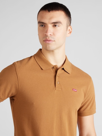 LEVI'S ® Shirt 'Levis HM Polo' in Braun