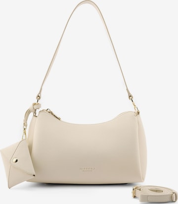 Sac bandoulière 'Meloy' Seidenfelt en blanc : devant