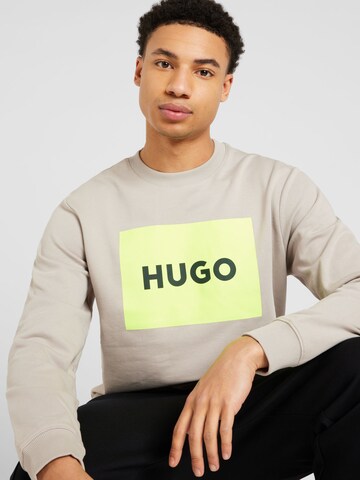 HUGO Sweatshirt 'Duragol' in Grey