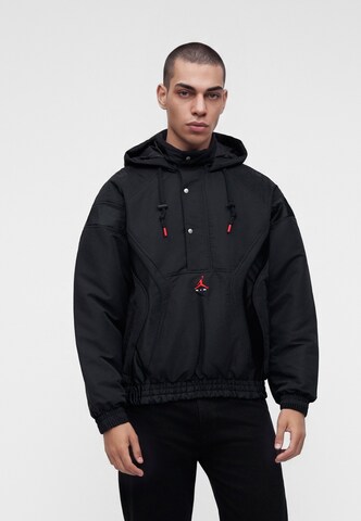 Jordan Between-Season Jacket 'Brooklyn' in Black: front