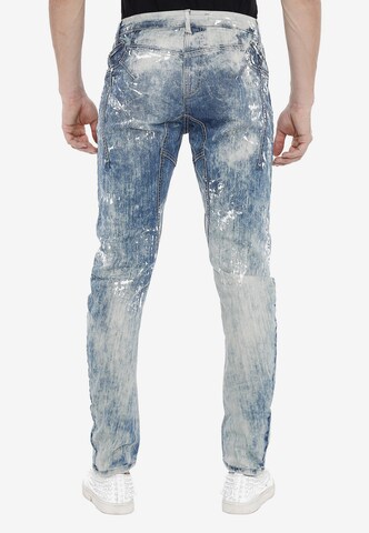 CIPO & BAXX Slimfit Jeans in Blau