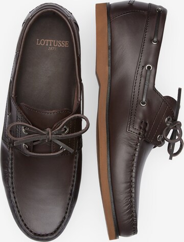 Mocassin 'Ocean Sailor' LOTTUSSE en marron