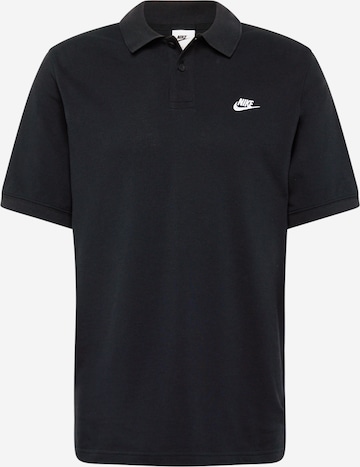 Nike Sportswear - Camisa 'CLUB' em preto: frente