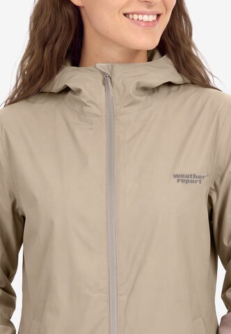 Weather Report Performance Jacket 'Pack'way' in Beige