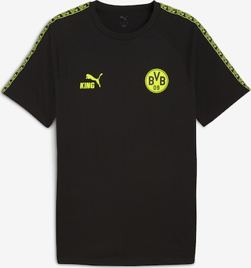 PUMA Shirt 'Borussia Dortmund King' in Black: front