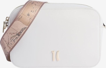 Alviero Martini - Bolso de hombro en blanco: frente