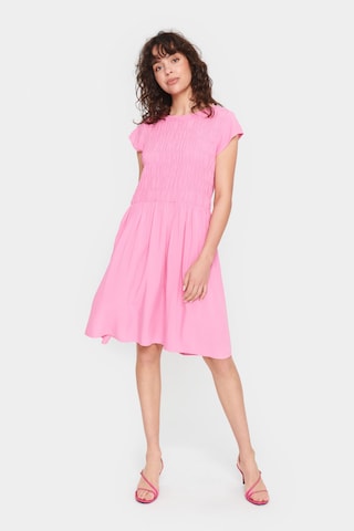 SAINT TROPEZ Kjole 'Gisla' i pink