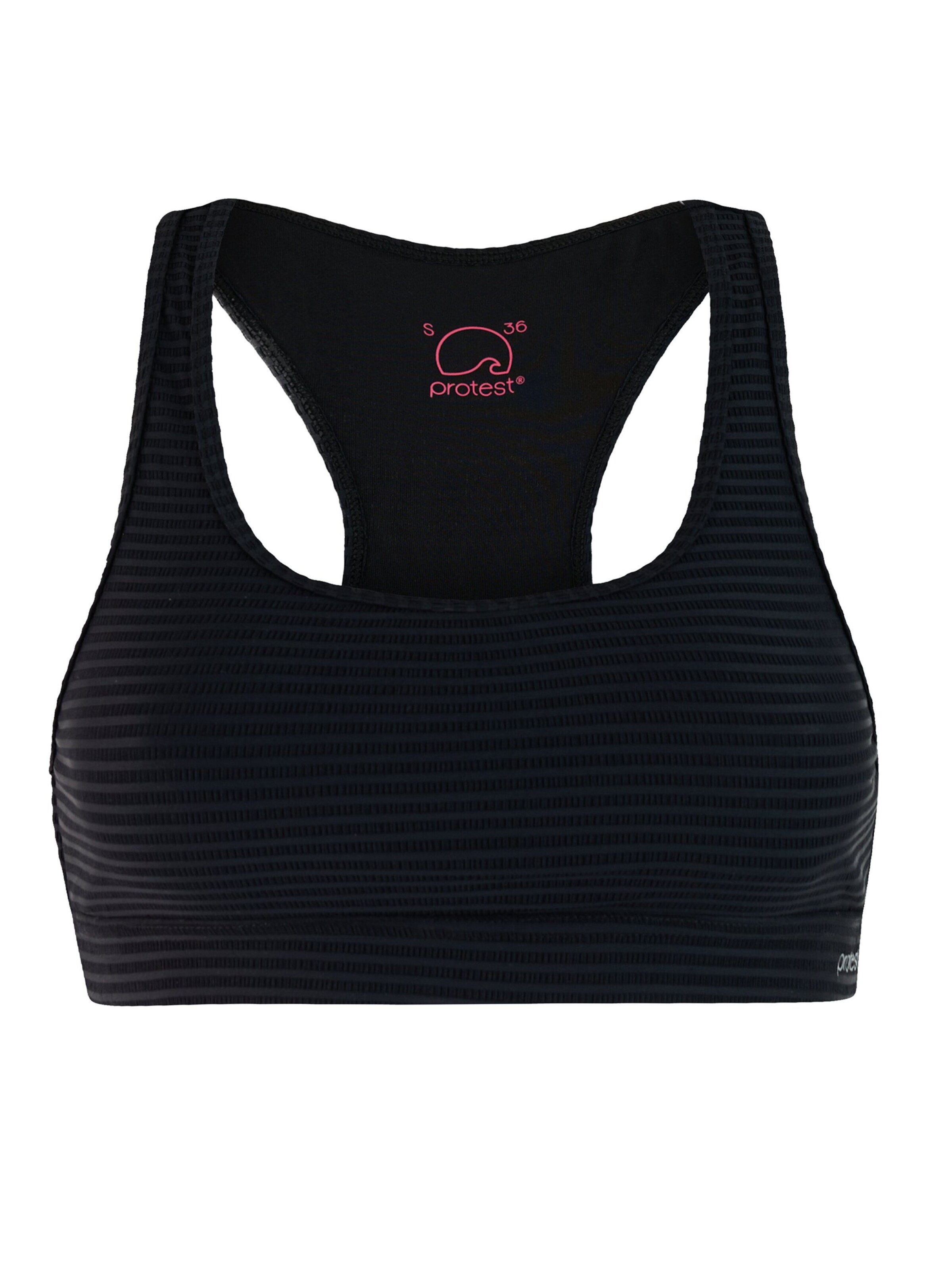 PROTEST Bikini 'PRTEager 25'‌‌‌‌‌‌‌‌‌‌ in Schwarz