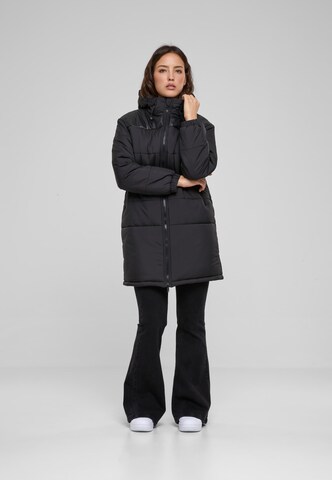 Urban Classics Winter Jacket in Black