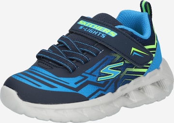 Sneaker 'Magna' de la SKECHERS pe albastru: față