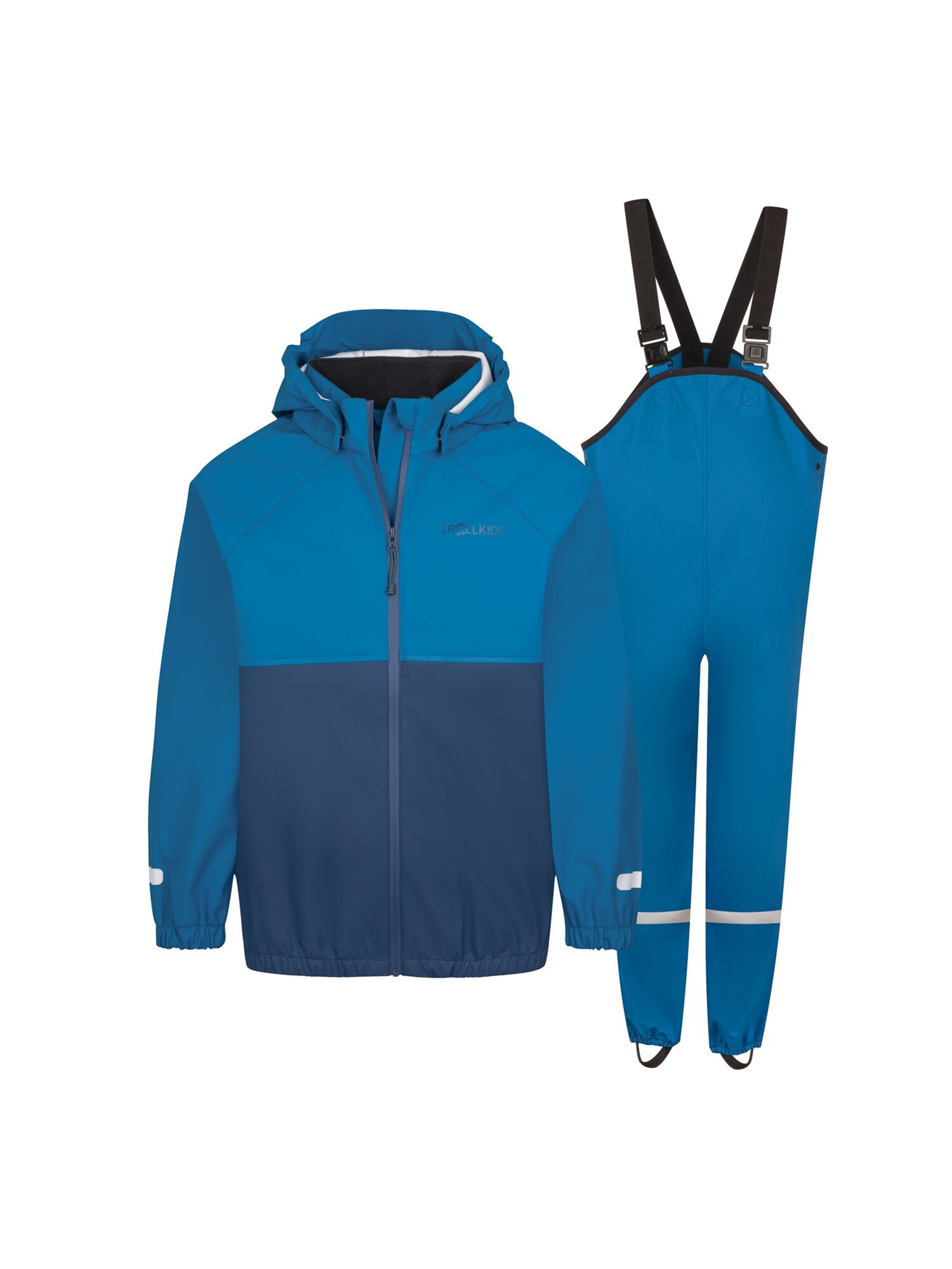 TROLLKIDS Outdoor jacket in Green: front