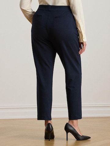 Regular Pantaloni 'Zinlean' de la Lauren Ralph Lauren Plus pe albastru