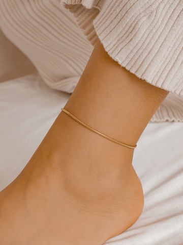 Hey Happiness Foot jewelry 'Vexa' in Gold: front