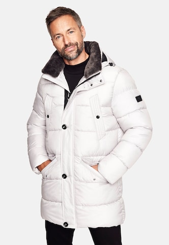 NEW CANADIAN Winter Parka in White: front