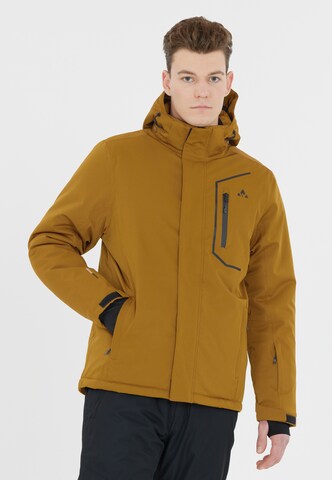 Whistler Skijacke 'Carbon' in Gelb: Vorderseite