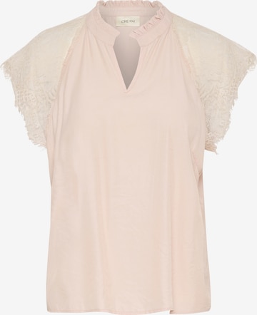 Chemisier 'Nola' Cream en rose : devant