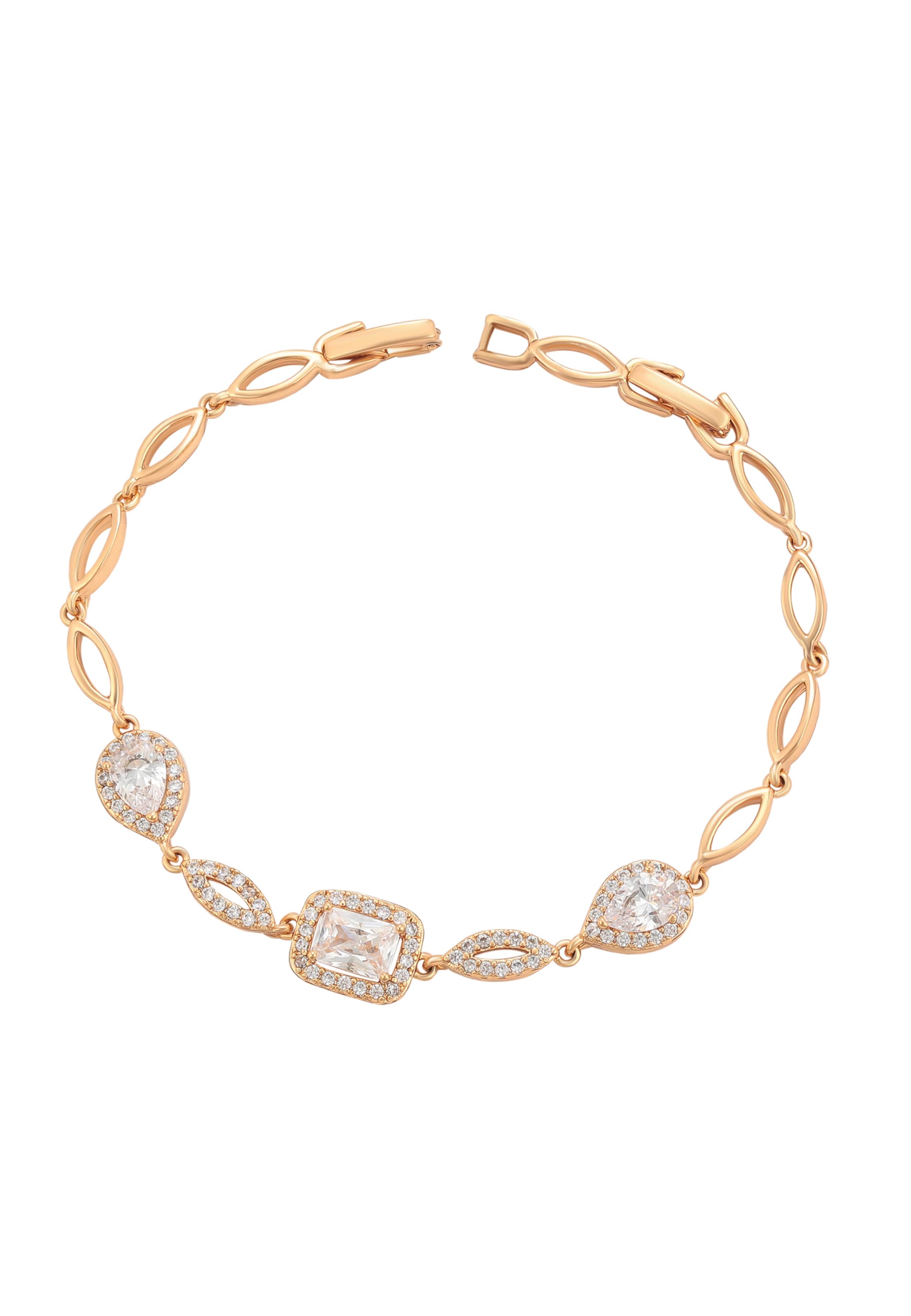 faina - Pulseira em ouro: frente