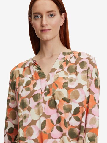 Cartoon Bluse in Mischfarben