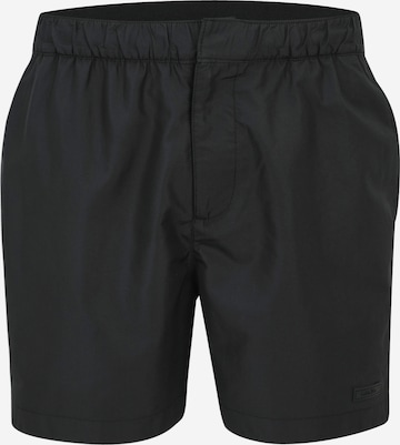 Calvin Klein Swimwear Szorty kąpielowe w kolorze czarny: przód