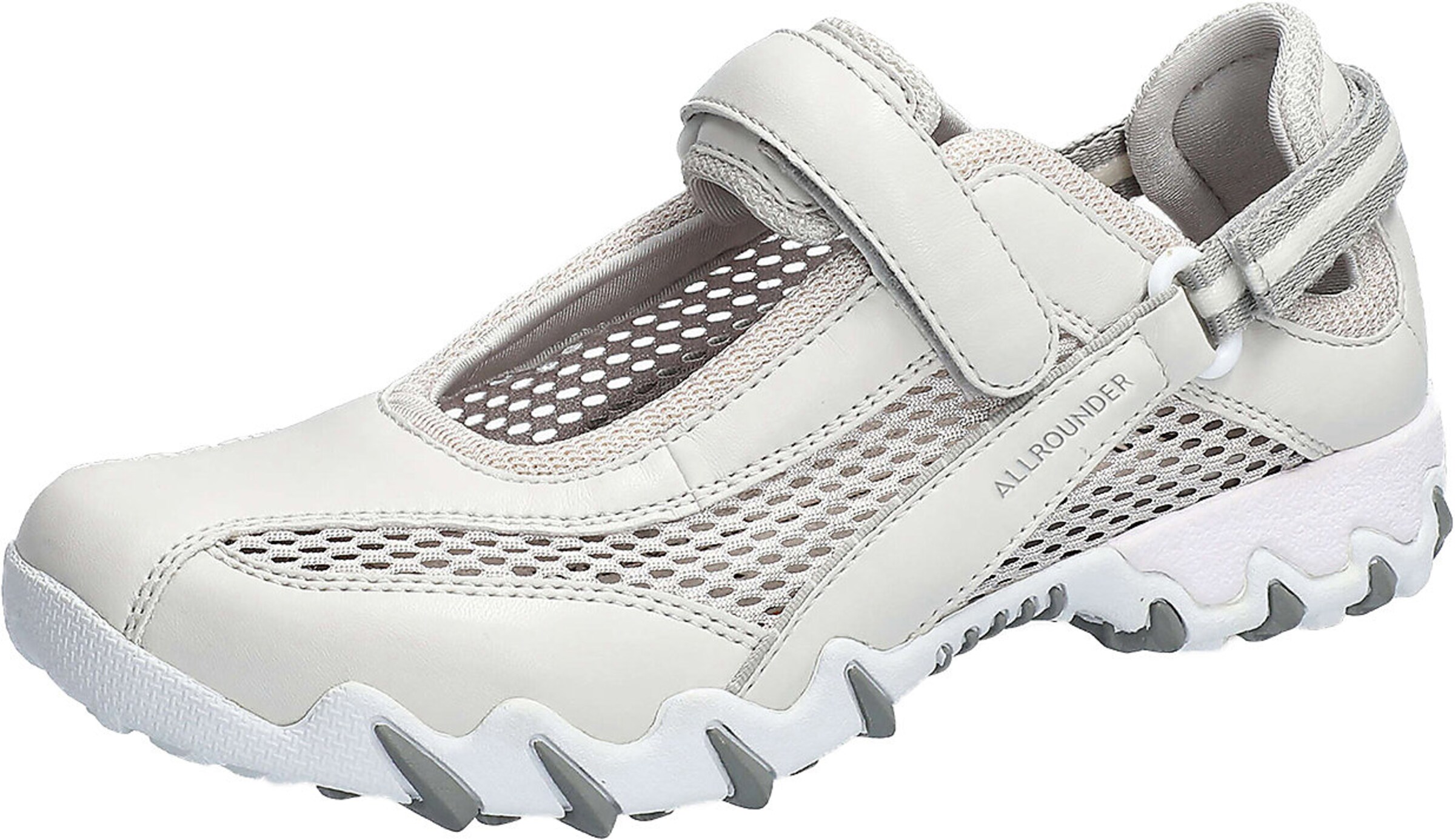 Baskets basses ALLROUNDER BY MEPHISTO en blanc : devant