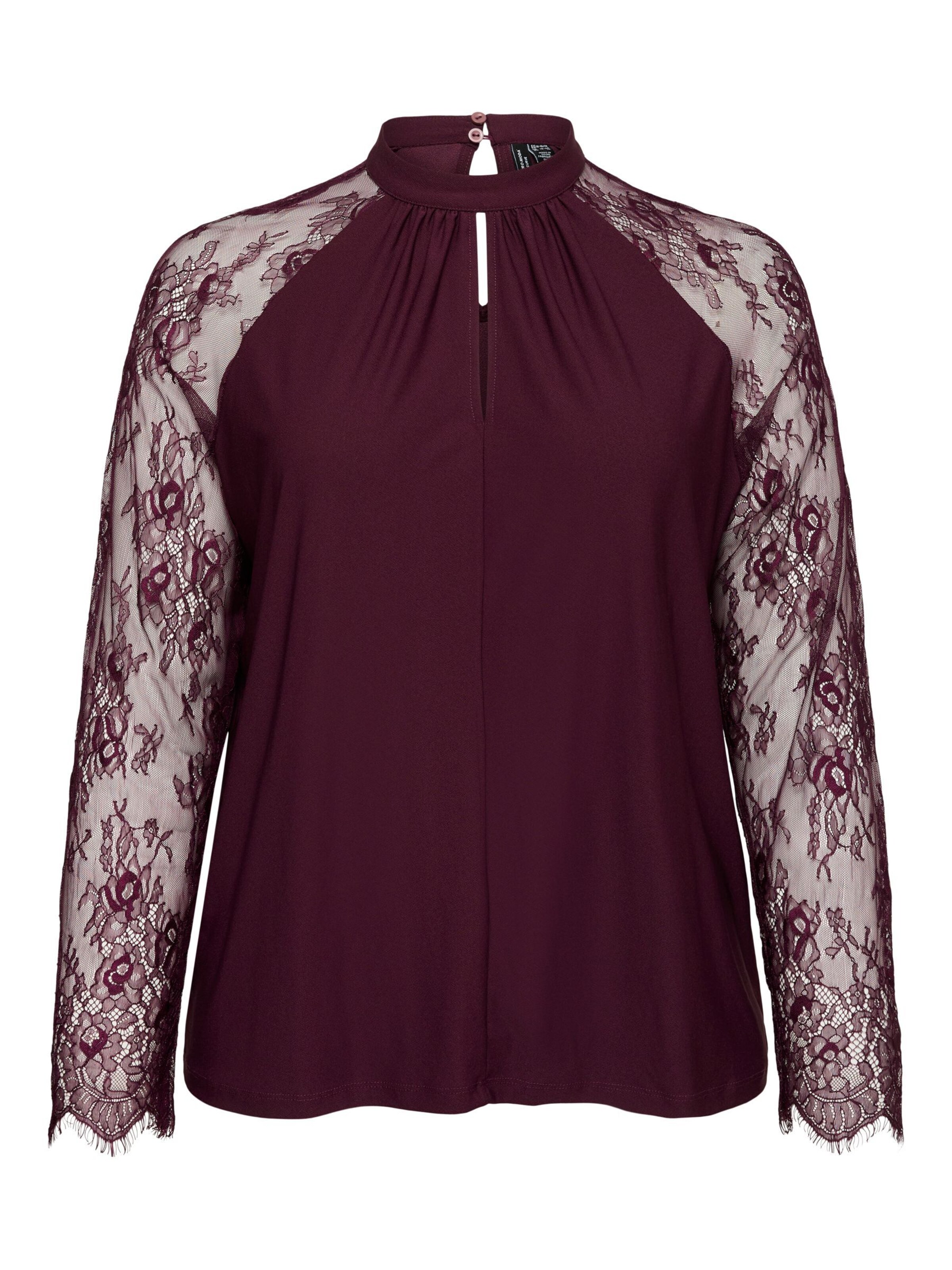 Vero Moda Curve Blouse 'VMMilla' in Red: front