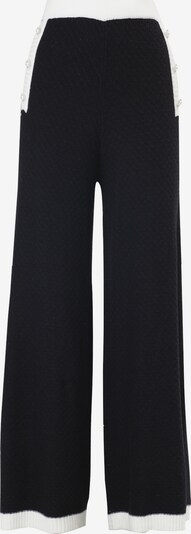 Influencer Pantalón en negro / blanco, Vista del producto