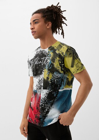 QS T-Shirt in Weiß