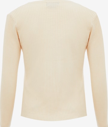 leo selection Sweater in White