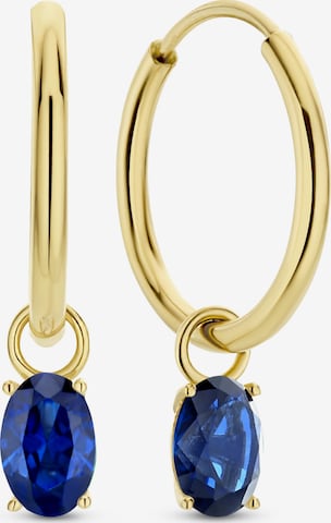 Boucles d'oreilles Isabel Bernard en bleu : devant