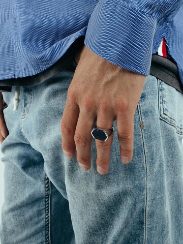 Akitsune Ring 'Abyss' in Blue