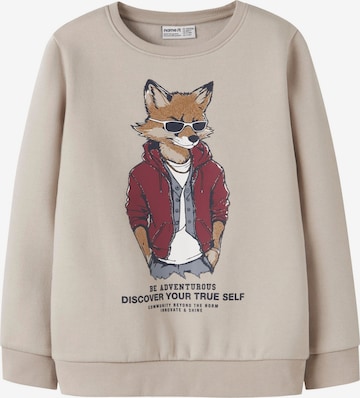 NAME IT Sweatshirt in Brown: front