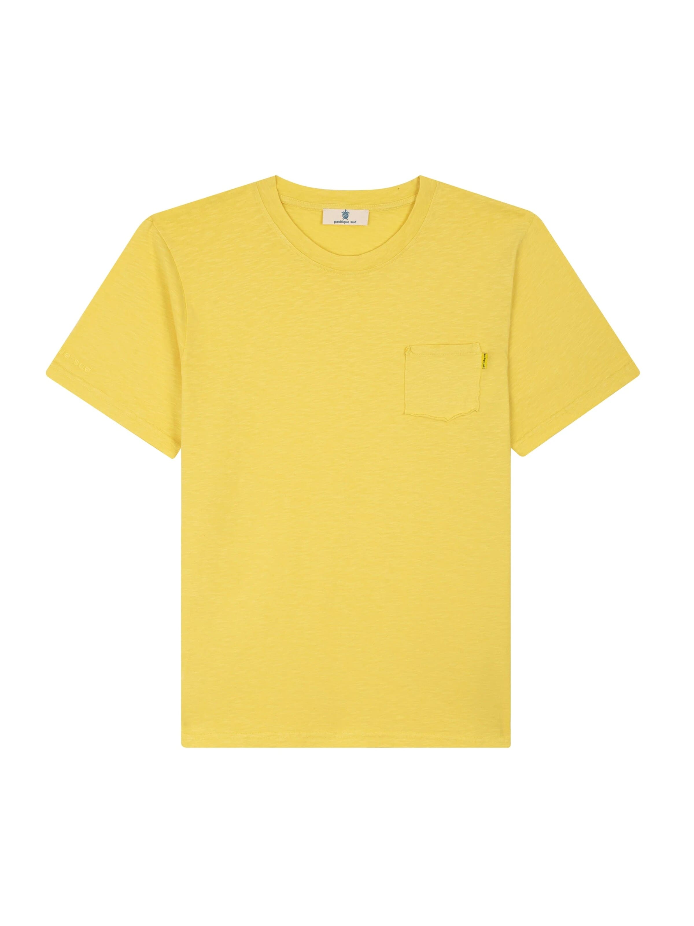 Pacifique Sud - Camiseta 'Pacific' en amarillo: frente