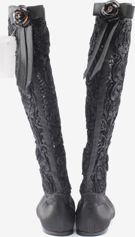 VERSACE Dress Boots in 38 in Black